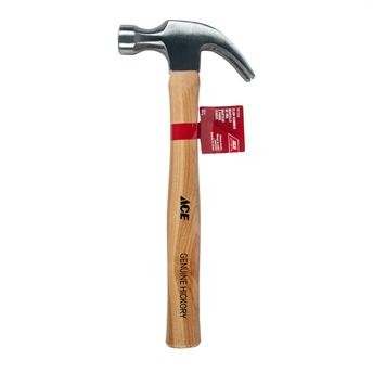 Ace Steel Claw Hammer W/Hickory Handle (567 g)
