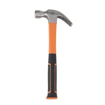 Magnusson Fibreglass Handle Carbon Steel Claw Hammer, HM03 (33.5 cm)