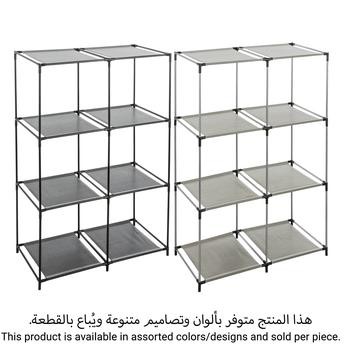 5five Metal 6 Compartment Storage Shelf (68.50 x 34.50 x 104 cm)