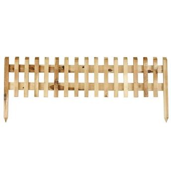 سياج حدود خشبي بيكا Th30 280 (45 × 112 سم)