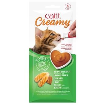 Catit Creamy Lickable Treats (Chicken & Lamb, 40 g)