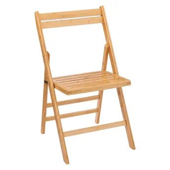 5Five Foldable Bamboo Chair (46 x 44 x 78 cm)