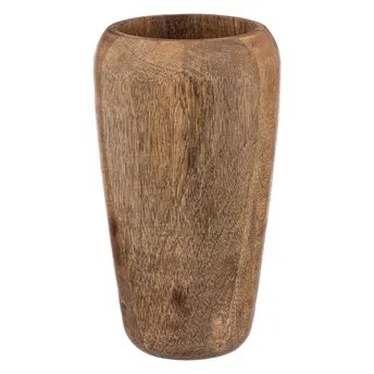 Atmosphera Mango Wood Vase (18 x 31 cm)