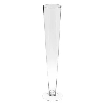Atmosphera Trumpet Glass Vase (13 x 60 cm)