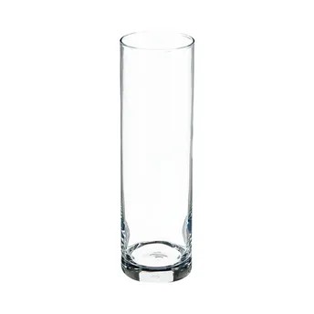 Atmosphera Cylindrical Glass Vase (7.8 x 26.5 cm)
