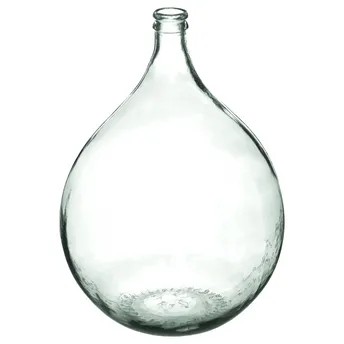 Atmosphera Decorative Recycled Glass Bottle (40 x 56 cm, Transparent)