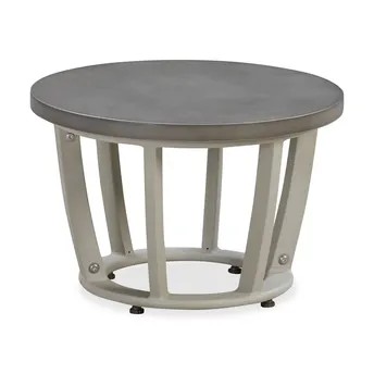 طاولة جانبية ألمنيوم فلوريدا (50 × 38 سم)