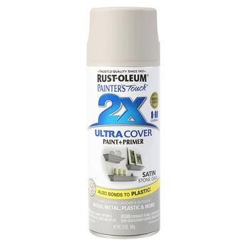 Rustoleum Painter's Touch Spray Paint (400 ml, Stone Gray Satin)