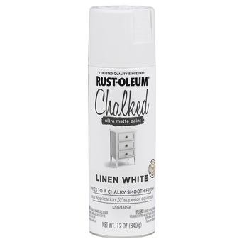 Rust-Oleum Chalked Ultra Matte Paint (340 g, Linen White)