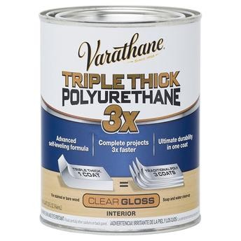 Varathane Triple Thick Polyurethane 3X (946 ml, Clear Gloss)