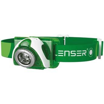 Ledlenser SEO3 Headlamp (100 lumens, Green)