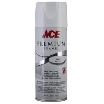 Ace Enamel Primer Spray Paint (440 ml, White)