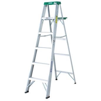 Werner Aluminum 5-Tier Step Ladder (304.8 x 58.4 cm)