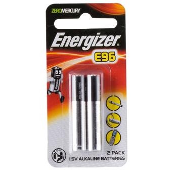 Energizer E96 Alkaline AAAA Batteries (Pack of 2)