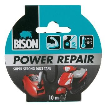 Bison Power Repair Duct Tape (10 m, Silver)