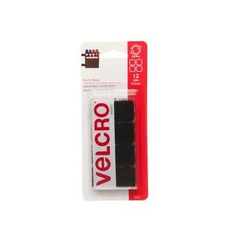 Velcro Sticky Back Squares (2.2 cm, 12 Pc.)