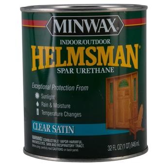 Minwax Helmsman Indoor/Outdoor Wood Polish (946.3 ml, Clear Satin)