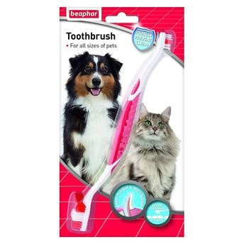 Beaphar Double Ended Toothbrush for Dogs