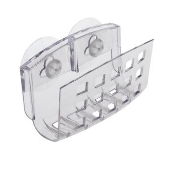 InterDesign Cradle Suction Soap Holder (Clear)