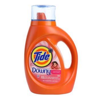 Tide Downy Liquid Laundry Detergent (1.36 L, April Fresh)