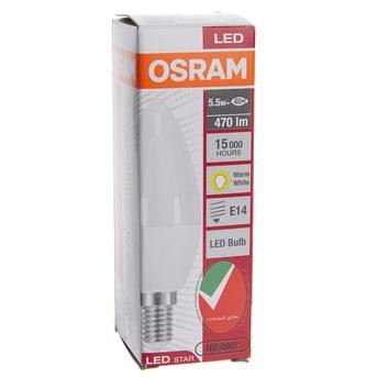 Osram LED Star E 14 Candle Bulb (40 W, Warm White)
