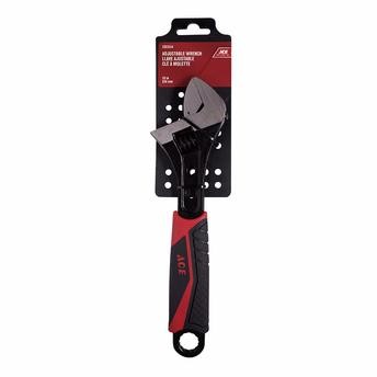 Ace Steel Adjustable Wrench W/TPR Grip (25 cm)