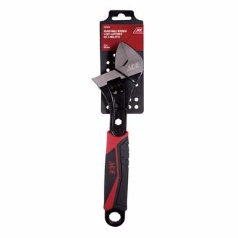 Ace Steel Adjustable Wrench W/TPR Grip (30 cm)