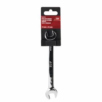 Ace Steel Double Open End Wrench (14 x 15  mm)