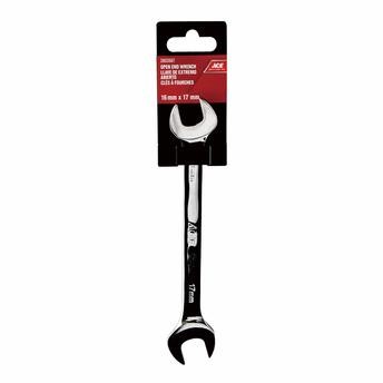 Ace Steel Double Open End Wrench (16 x 17  mm)