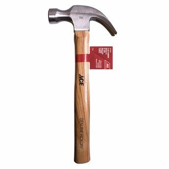 Ace Steel Claw Hammer W/Hickory Handle (368 g)