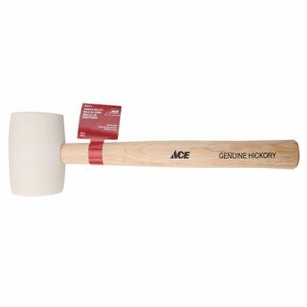 Ace Rubber Mallet W/Hickory Handle (453.5 g)