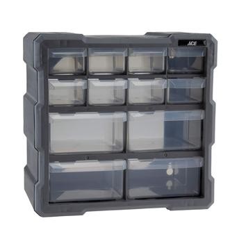 Ace Plastic 12 Drawer Storage Organizer (25.4 x 15.8 x 26.8 cm)