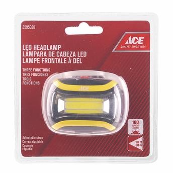 Ace Battery Operated Cob LED Head Lamp (6 Hours, 100 Lumens, 3W)