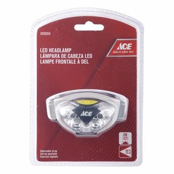 Ace Battery Operated LED Head Lamp (20 Lumens)