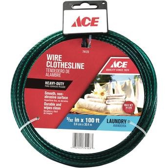 Ace PVC Wire Clothesline (30.4 m, Sold Per Piece)