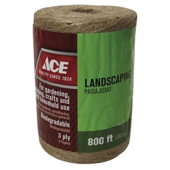 Ace Braided Jute Twine (243 m, Sold Per Piece)