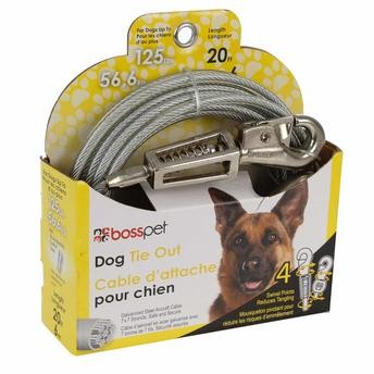 PDQ Tie Out Cable For Dogs (610 cm)