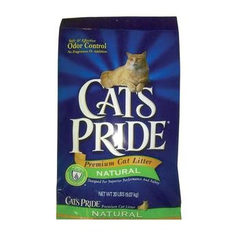 رمل قطط طبيعي فائق الجودة كاتس برايد (9.07 كجم، غير معطر)