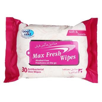 Cool & Cool Max Fresh Wipes (30 Sheets)