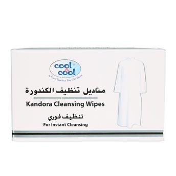 Cool & Cool Kandora Cleansing Wipes (12 Sheets)
