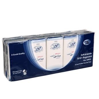 Cool & Cool Dry Pocket Tissues Pack of 10 (10 Sheets)