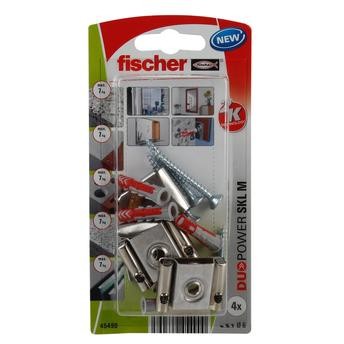 Fischer DuoPower Mirror Fixing Set (4 Pc.)