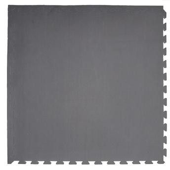 Tinyann Interlocking Foam Activity Mat (100 x 100 x 2 cm, Gray)