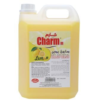 صابون يدين مقاوم للبكتيريا برائحة الليمون شارم إم (5 لتر)