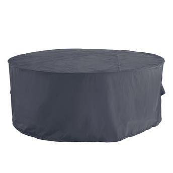 غطاء طاولة مستديرة بولي إيثيلين مقاوم لأحوال الطقس بولي تاف (248 × 248 × 75 سم)