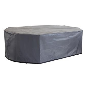 غطاء طاولة مستطيلة إكس ريبل مقاوم لأحوال الطقس بولي تاف (250 × 155 × 75 سم)