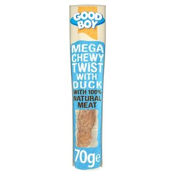 Armitage Good Boy Mega Chewy Duck Twist Dog Treat (Adult Dogs, 70 g)