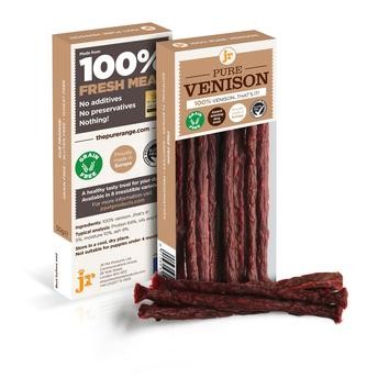JR Pure Venison Sticks for Dogs (50 g, 12 pcs)