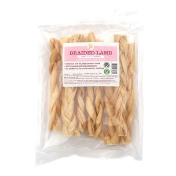 JR Braided Lamb Treats for Dogs (100 g)