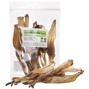 JR Natural Rabbit Ears Treats for Dogs (100 g)